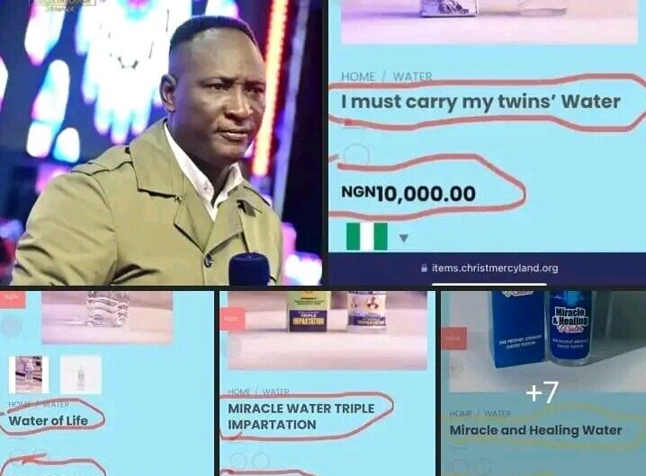 What Jesus Said About Selling Miracle Products e.g. Water, Soap, Perfume(Photos) – Religion