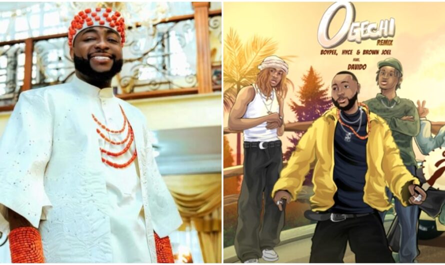 YouTube removes Davido’s wedding hit ‘Ogechi remix’ music video over copyright issues