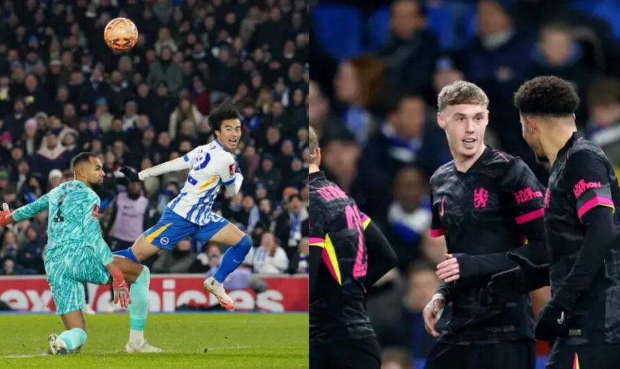 Chelsea crash out of FA Cup as Brighton stage 2-1 comeback