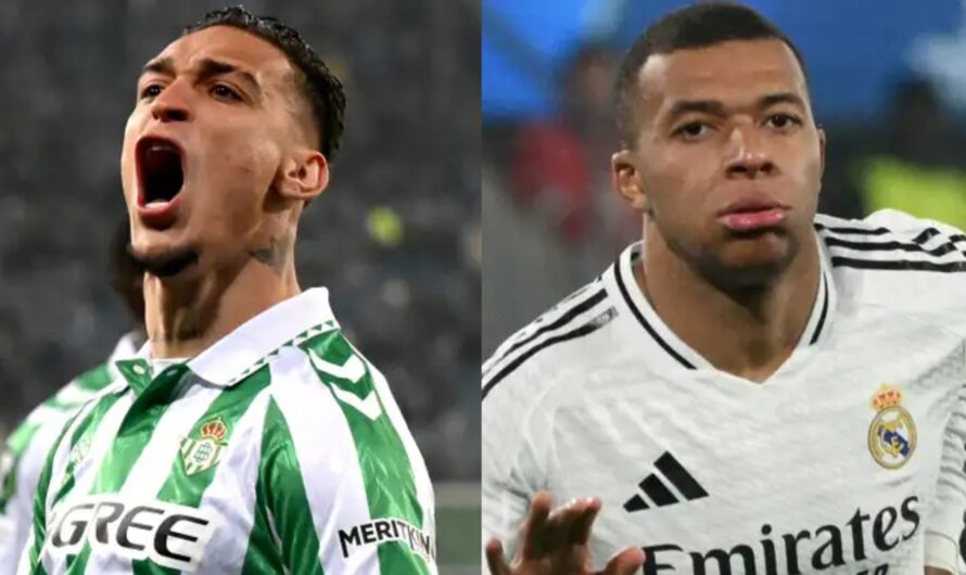 Antony battle Mbappe for La Liga Player of the Month