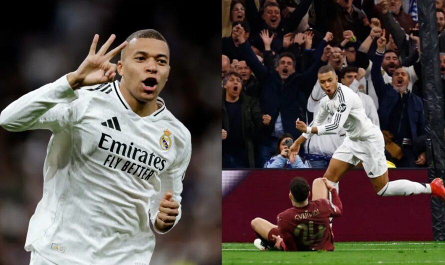 Mbappe bags hat-trick as Manchester City crash out of Champions League