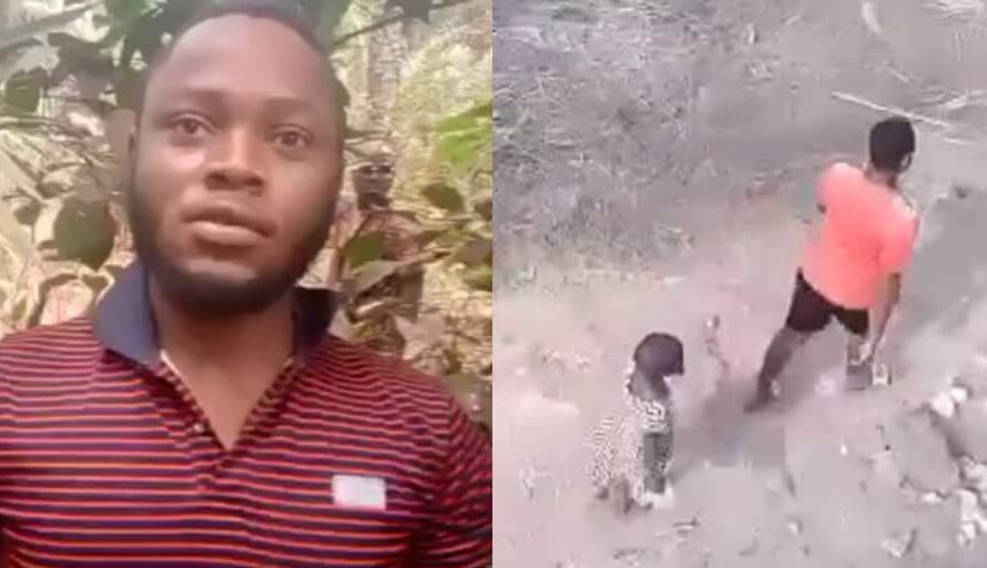 CCTV exposes man for assaulting 5-year-old sent on errand  