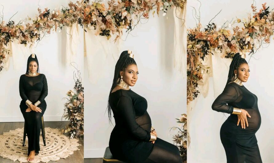Chika Ike rolls out baby bump photos