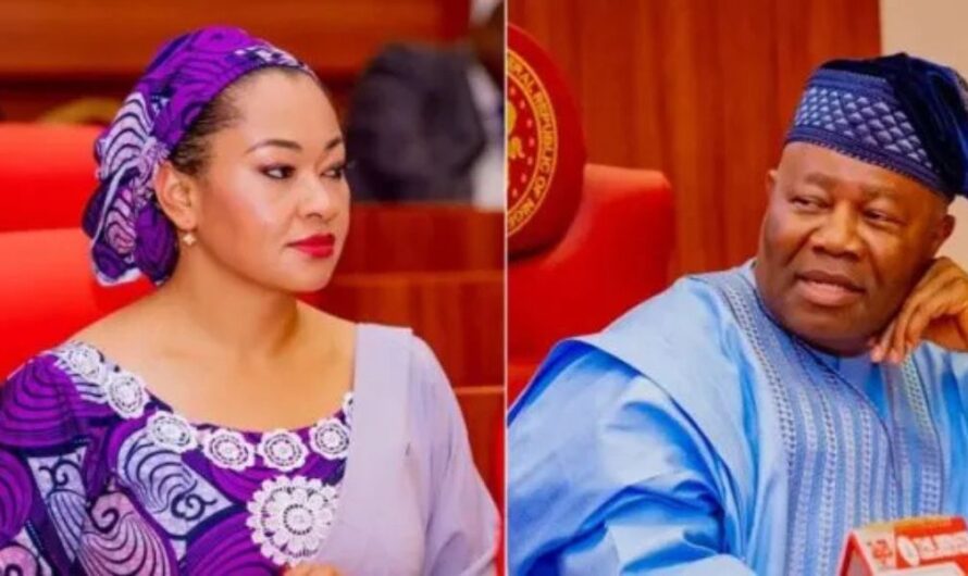 “Her actions have no remedy” – Sen Nwebonyi reveals why Akpabio changed her seat